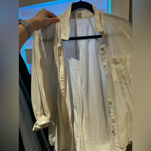 Aritzia Linen Blouse - Picture 1 of 1